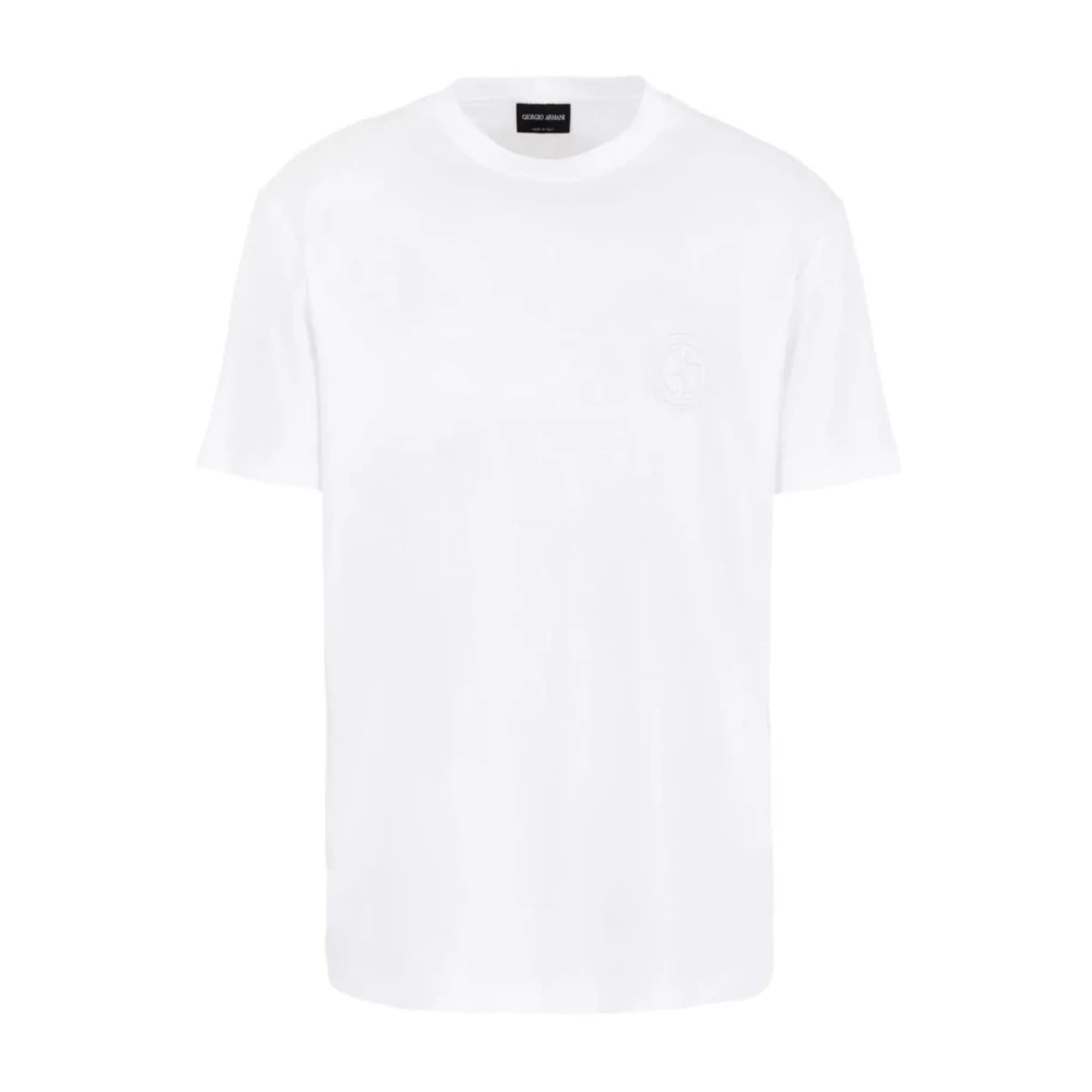 Giorgio Armani Stijlvolle U090 T-shirt White Heren