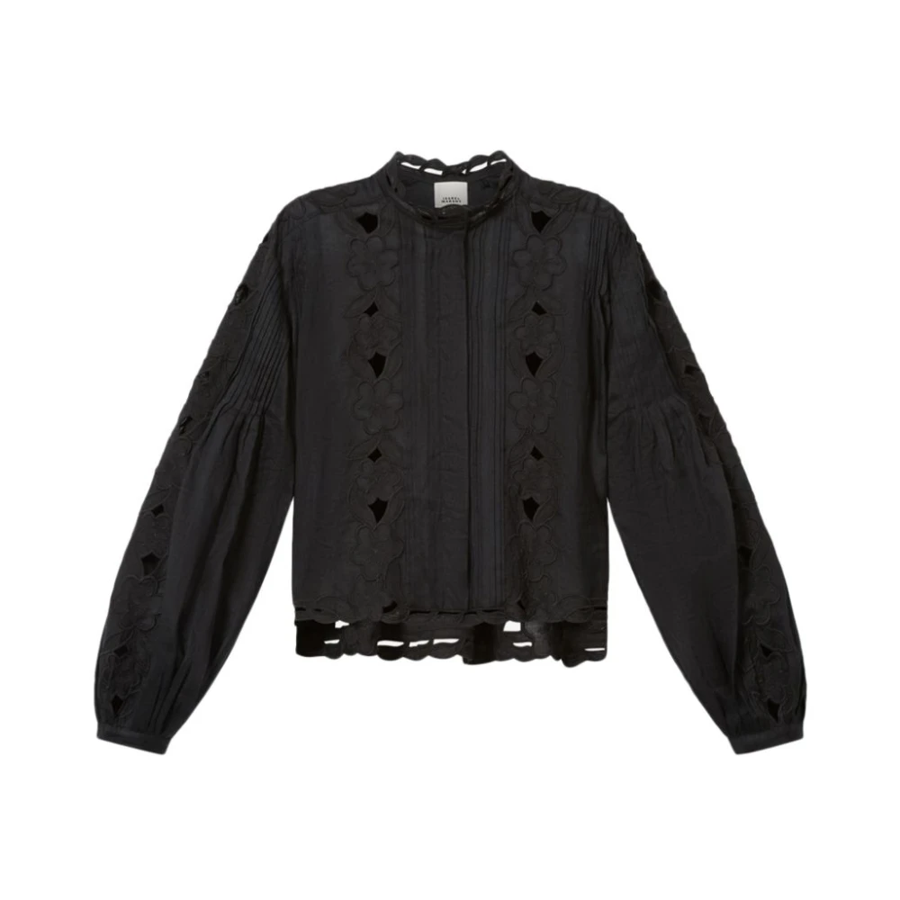 Isabel Marant Vrouw Zwart Overhemden Dames, S, Top