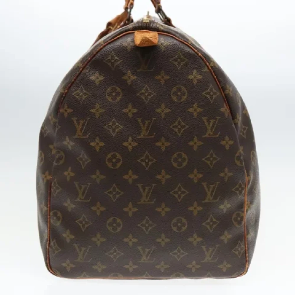 Louis Vuitton Vintage Pre-owned Canvas travel-bags Brown Dames