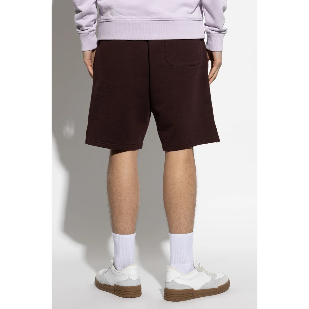 Ami Paris Logo shorts Red Heren