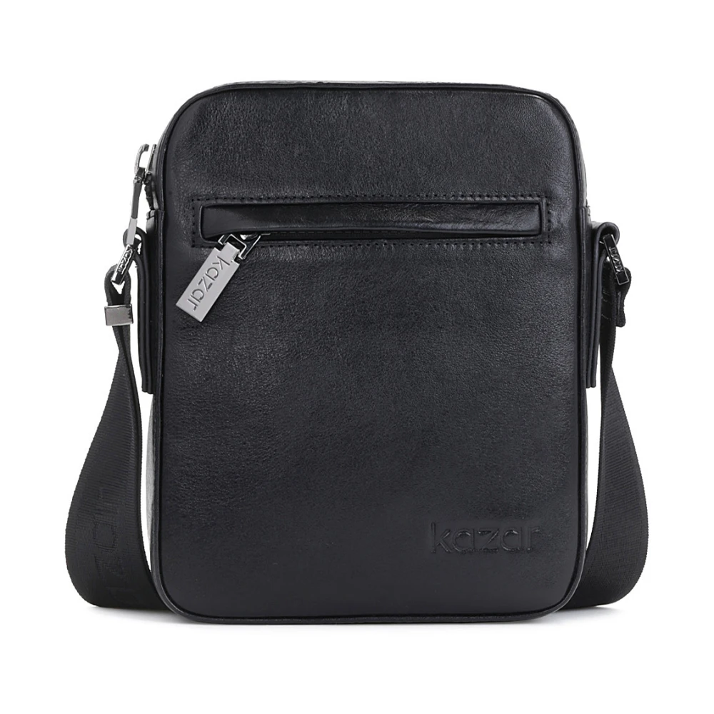 Kazar Zwarte tas voor mannen Black Heren