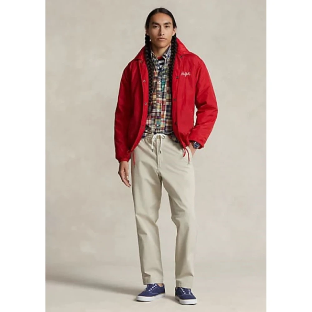 Polo Ralph Lauren Casual broek met trekkoord taille Beige Heren