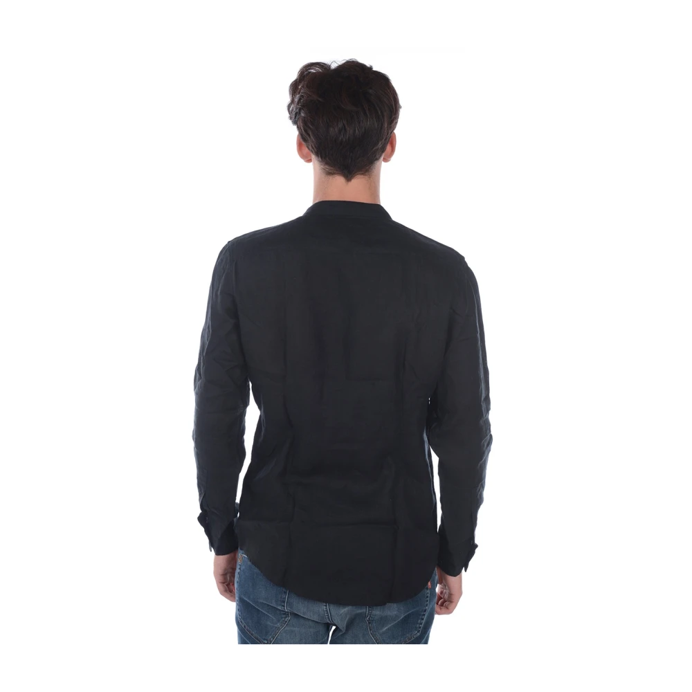 Daniele Alessandrini Riandolo Overhemd Black Heren