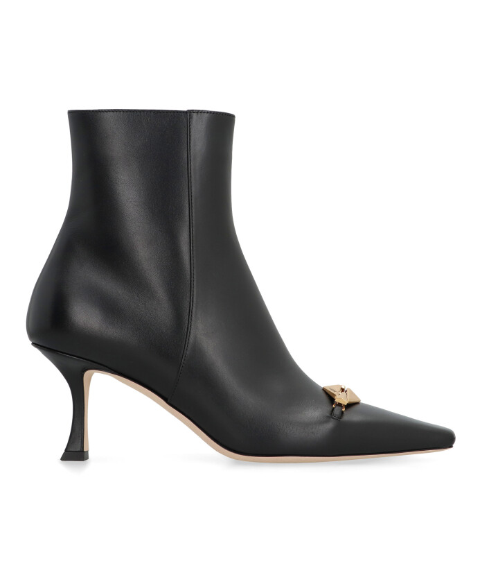 bottines-pointues-en-cuir