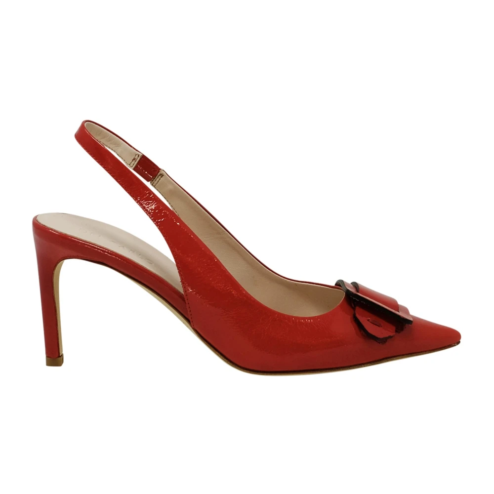 DEL Carlo Pumps Red, Dam