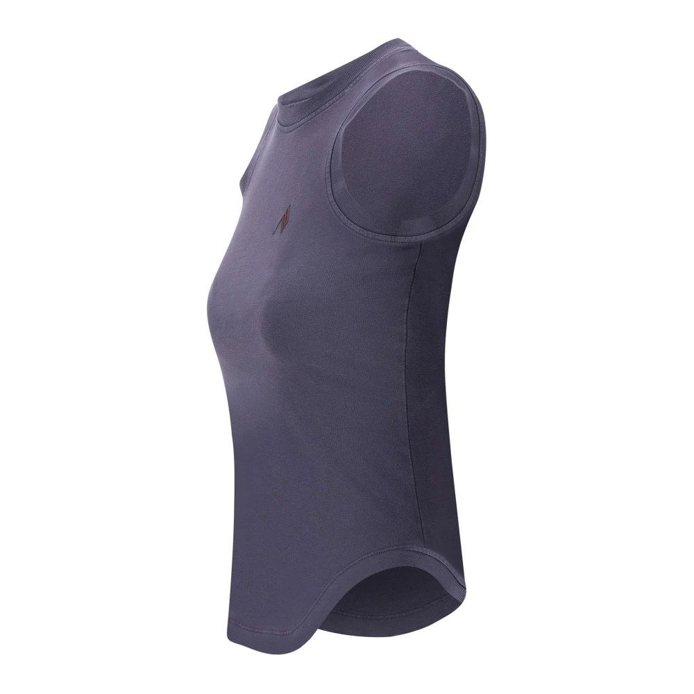 The Attico Katoenen Tank Top Purple Dames