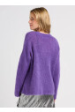 fluffy-wollen-mix-trui-met-ronde-hals