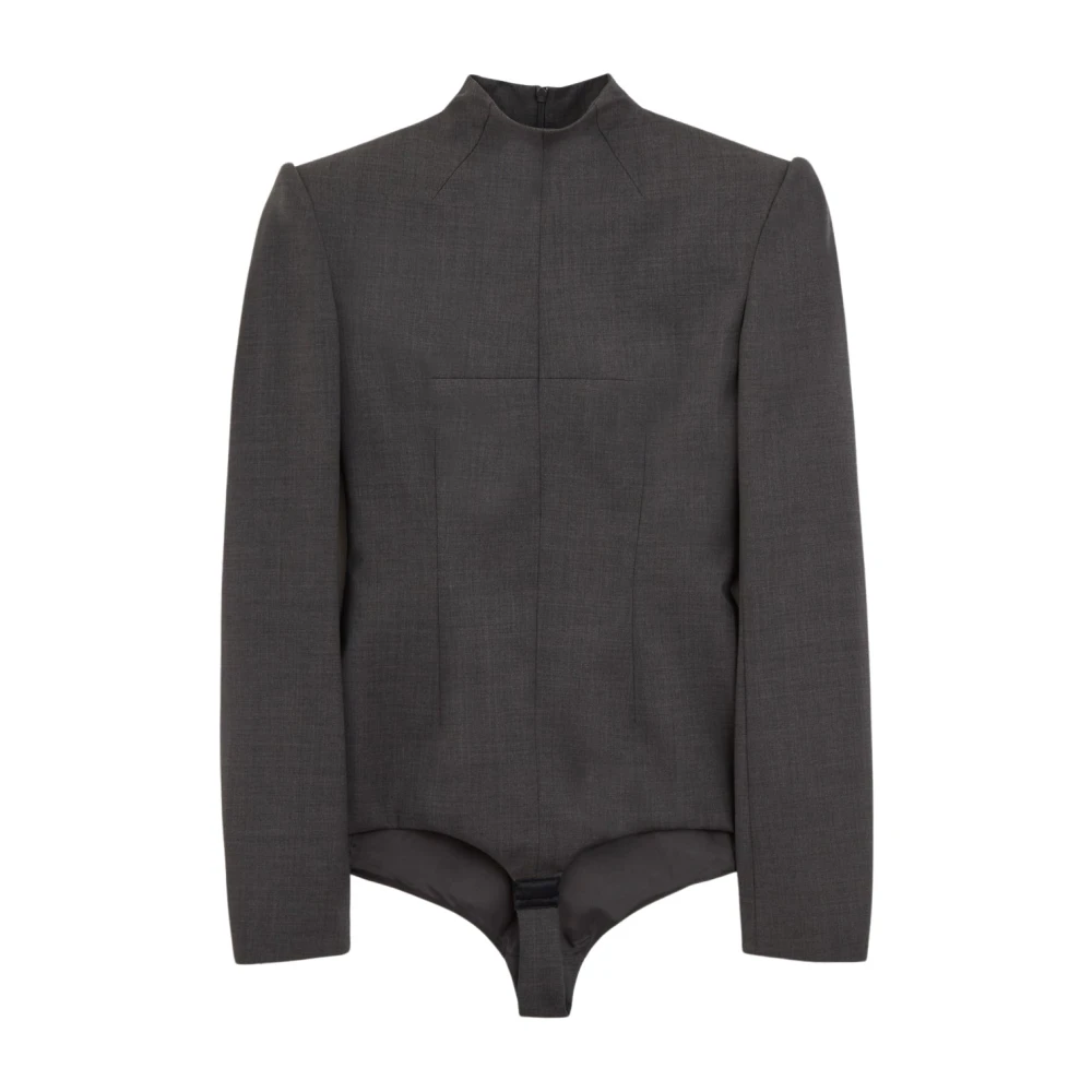 SPORTMAX Stijlvolle Overhemden voor Mannen en Vrouwen Gray Dames
