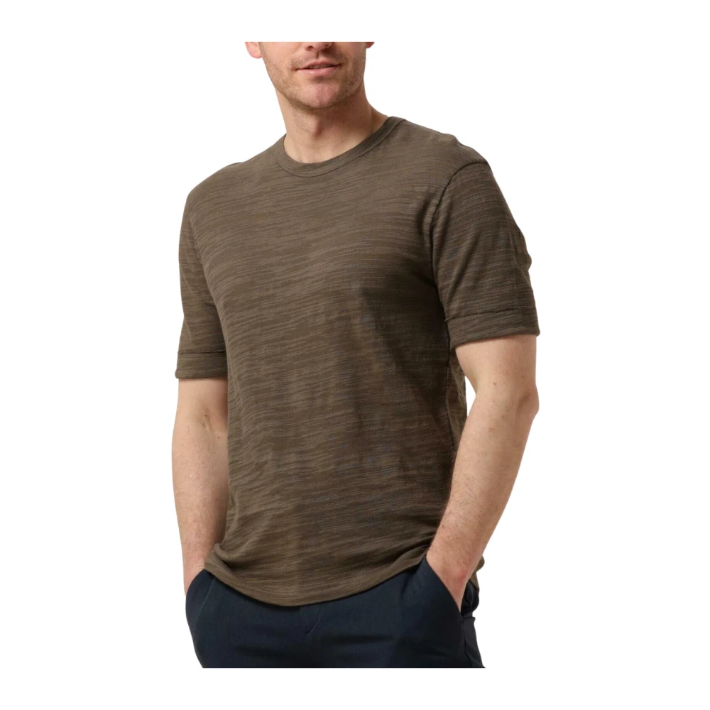 Drykorn Heren Polo & T-shirts Raphael Brown Heren