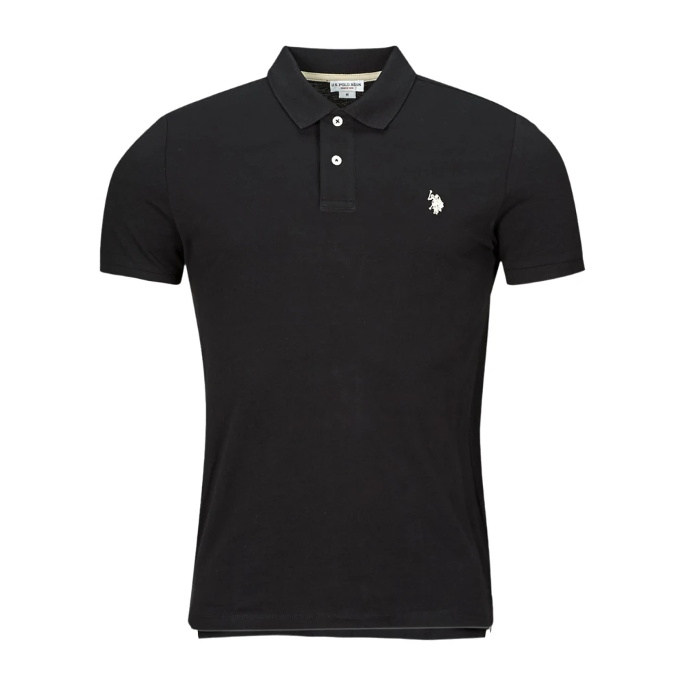 U.s. Polo Assn. Zwarte King Polo Shirt Black Heren