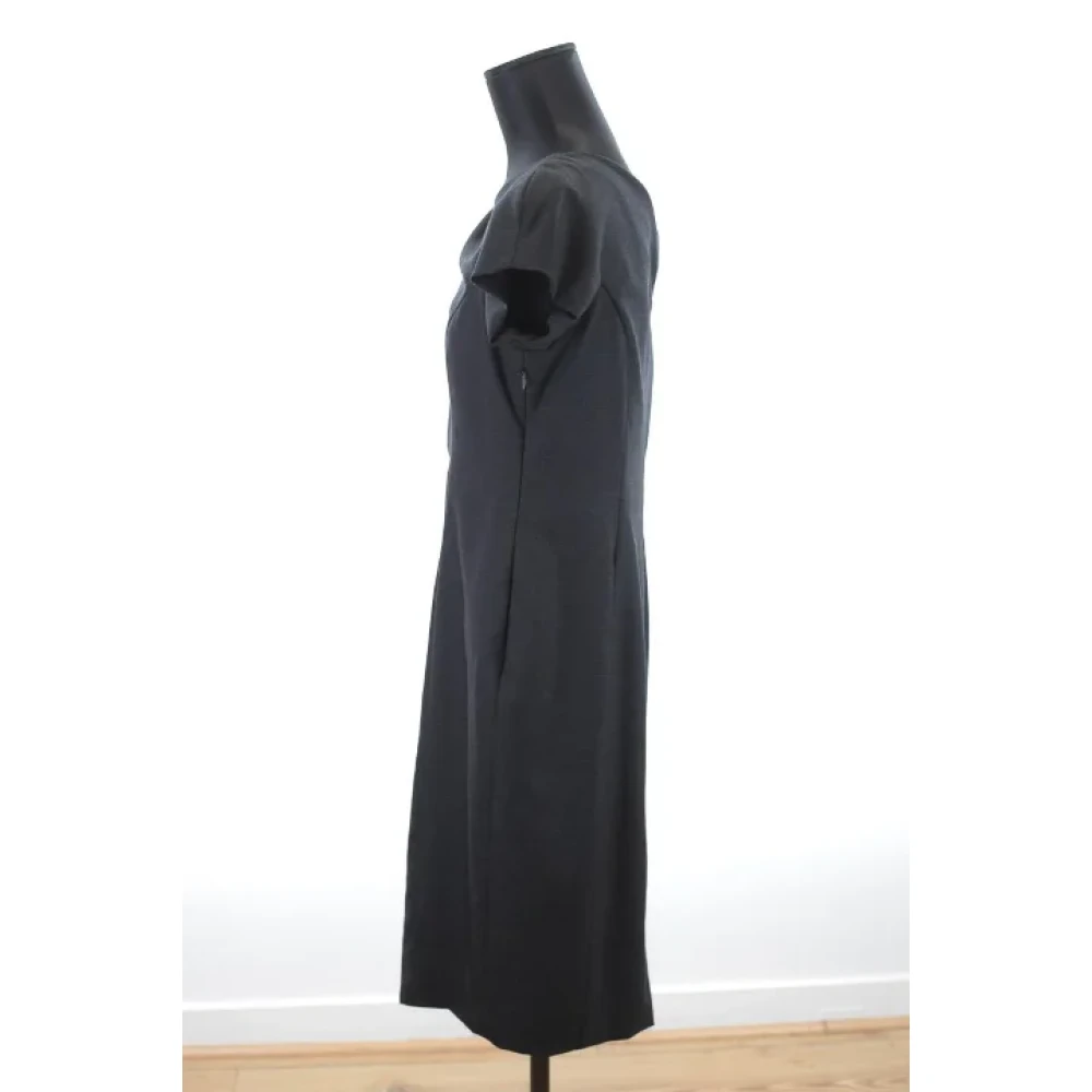 Moschino Pre-Owned Pre-owned Wool dresses Black Dames