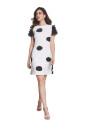 robe-bicolore-pois