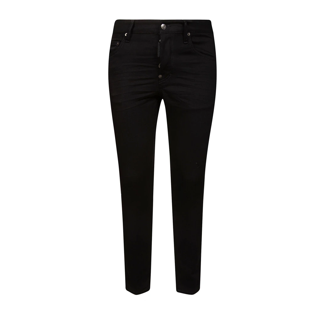 Dsquared2 5-Pocket Broek Black Heren