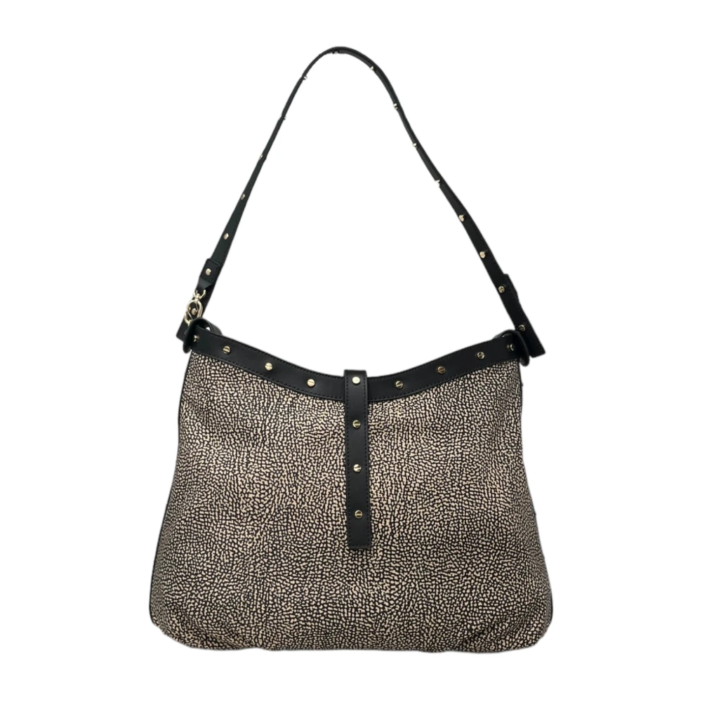 Borbonese Hobo Schoudertas Medium Multicolor Dames