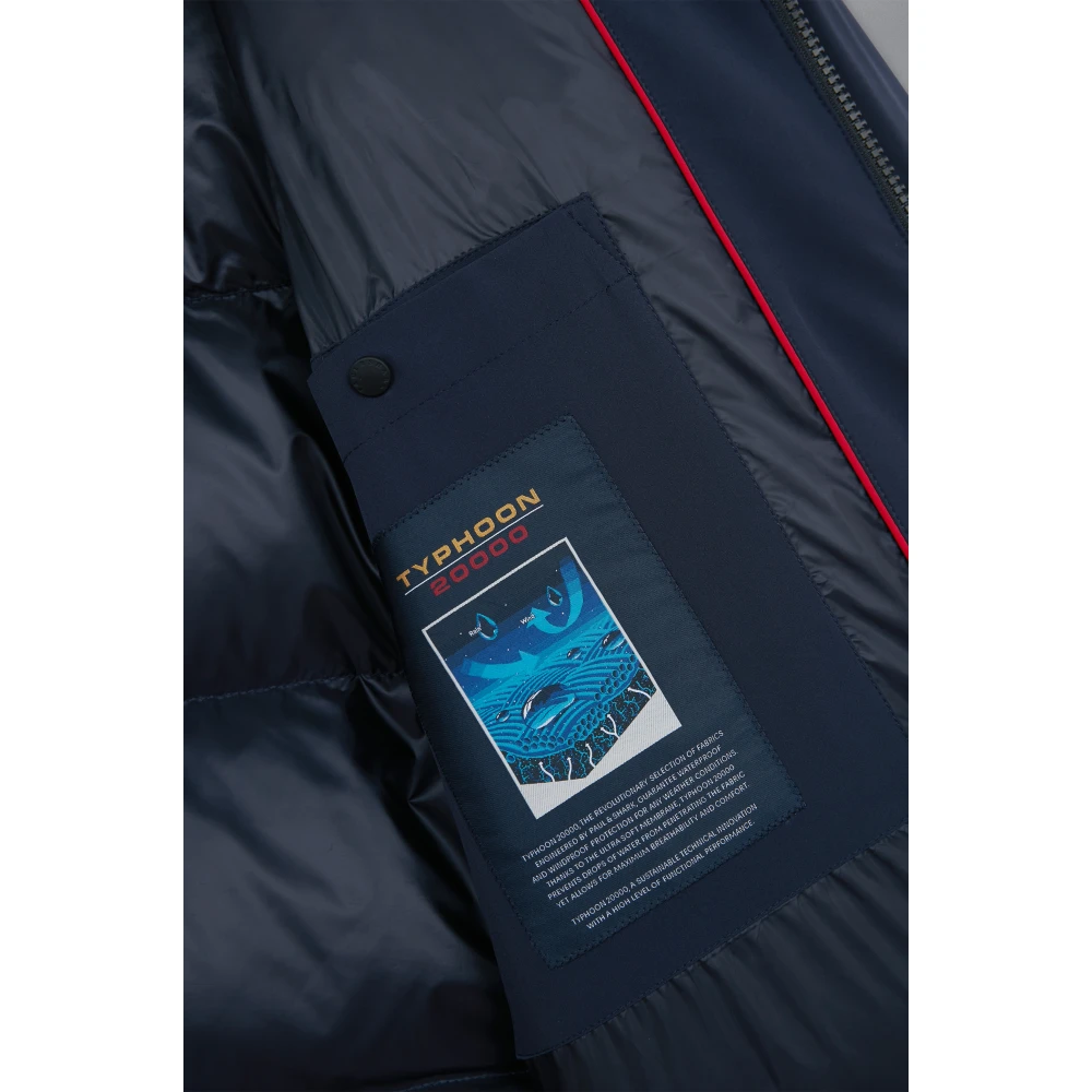 PAUL & SHARK Blauwe Jassen voor Mannen Blue Heren