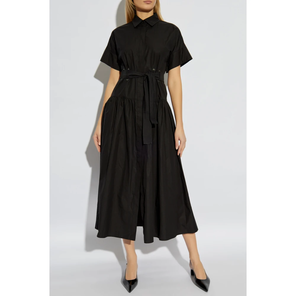 Max Mara Jurk Agoraio Black Dames