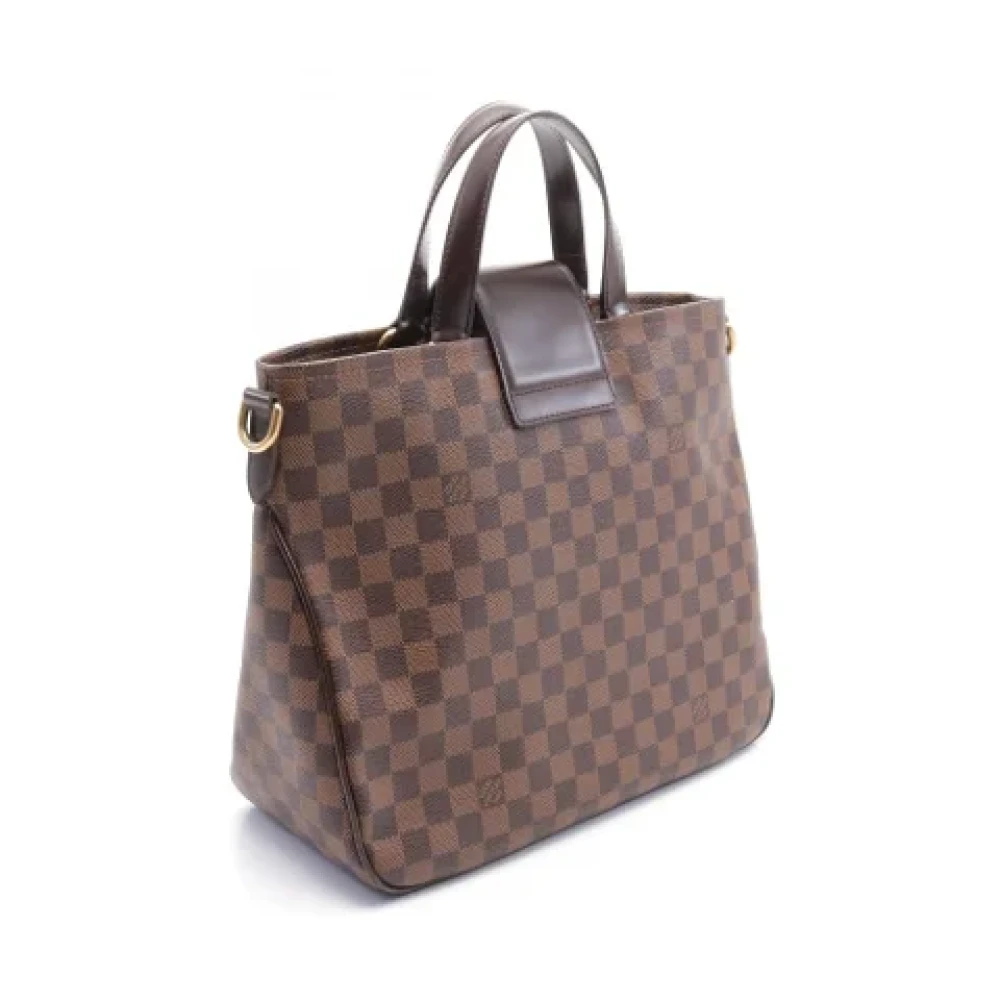 Louis Vuitton Vintage Pre-owned Leather handbags Brown Dames