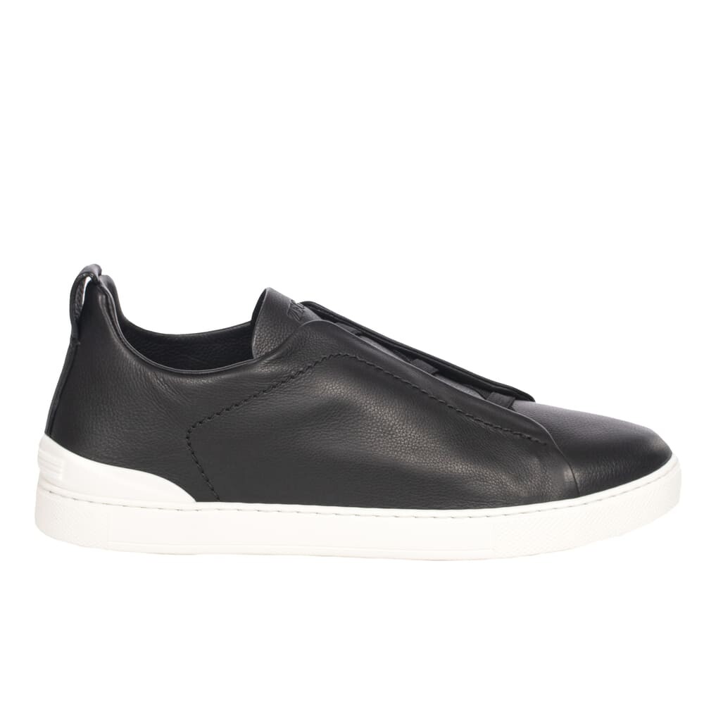 スニーカー ZEGNA Men Sneakers Grey S4667ZLHSOY GME Grey Mélange Suede Triple Stitch™ Sneakers SS25 22361729