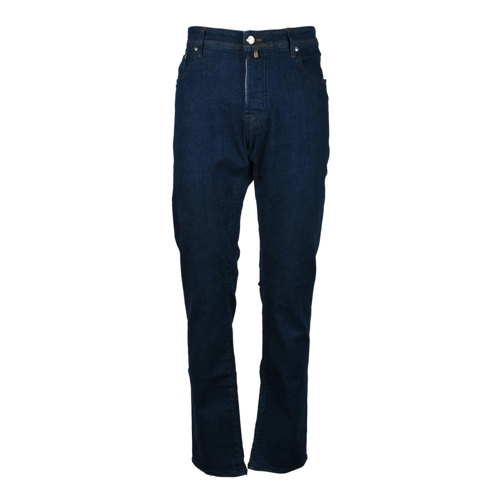 Jacob Cohën Katoenmix Slim Fit Jeans Blue Heren