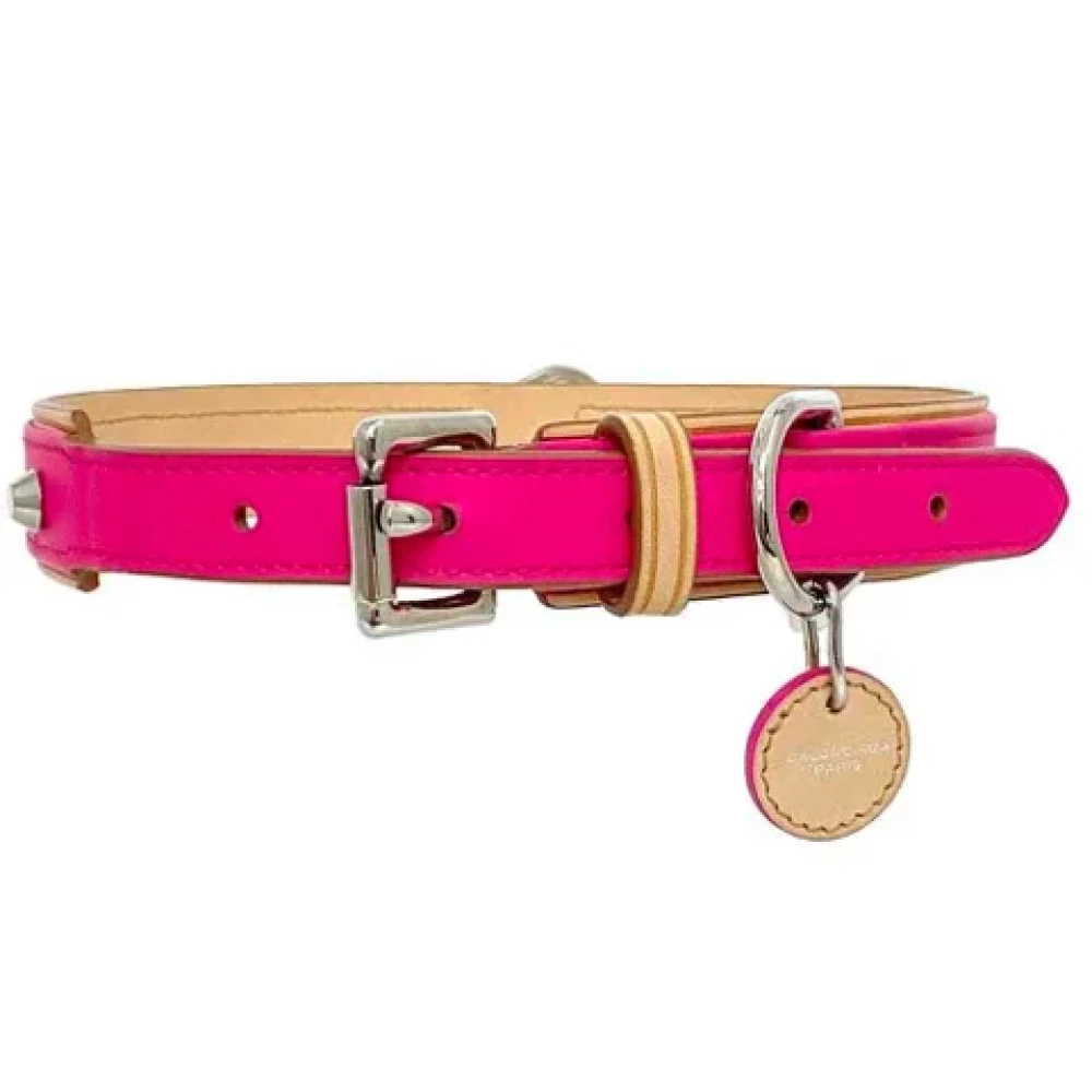 Balenciaga Vintage Pre-owned Leather belts Pink Dames
