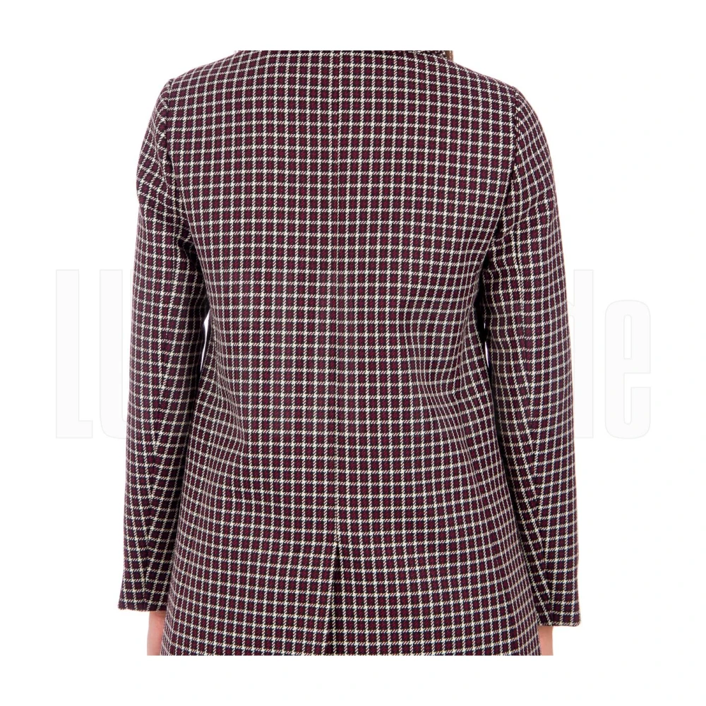 Aspesi Double-Breasted Jas Multicolor Dames