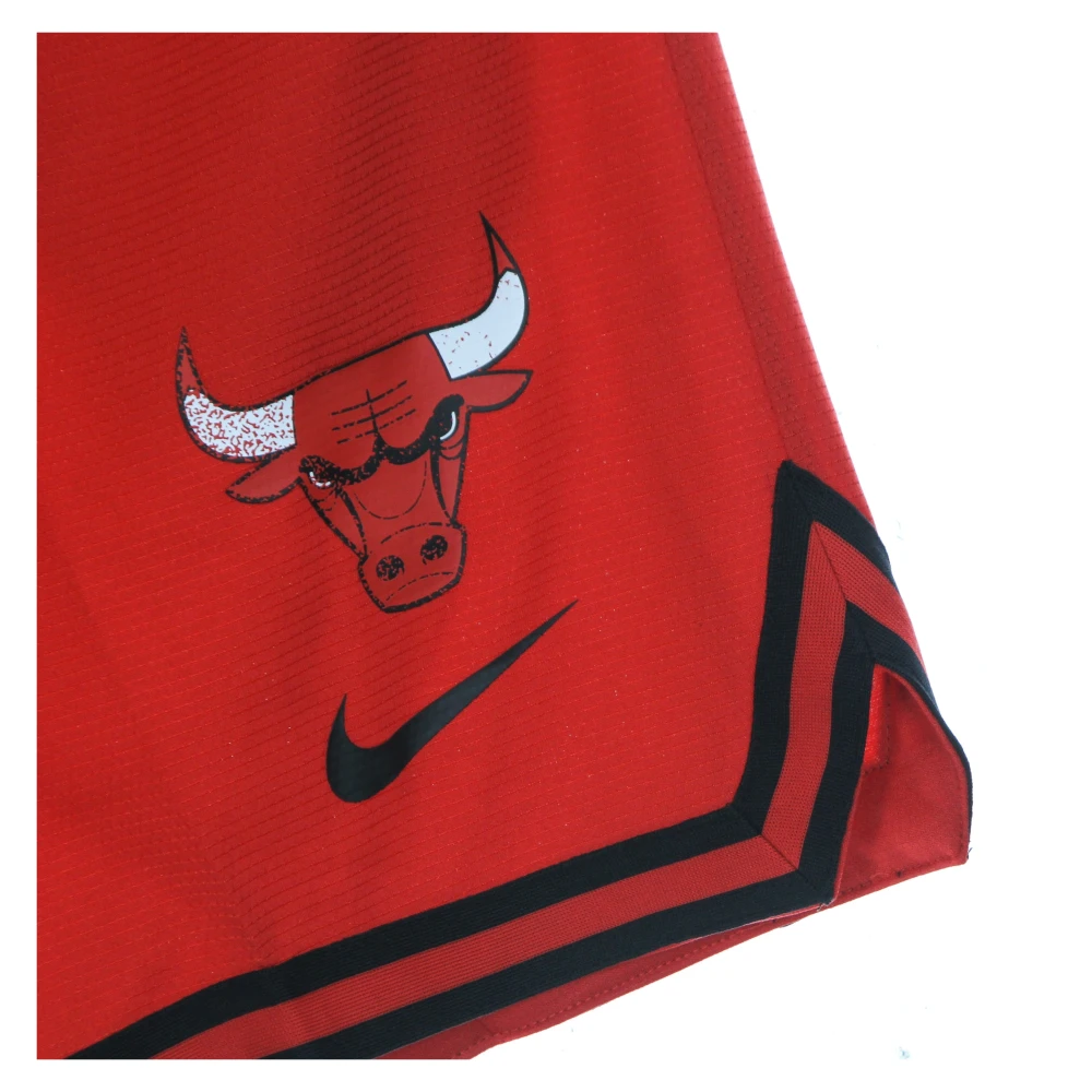 Nike Chicago Bulls Basketball Shorts Dri-Fit Red Heren