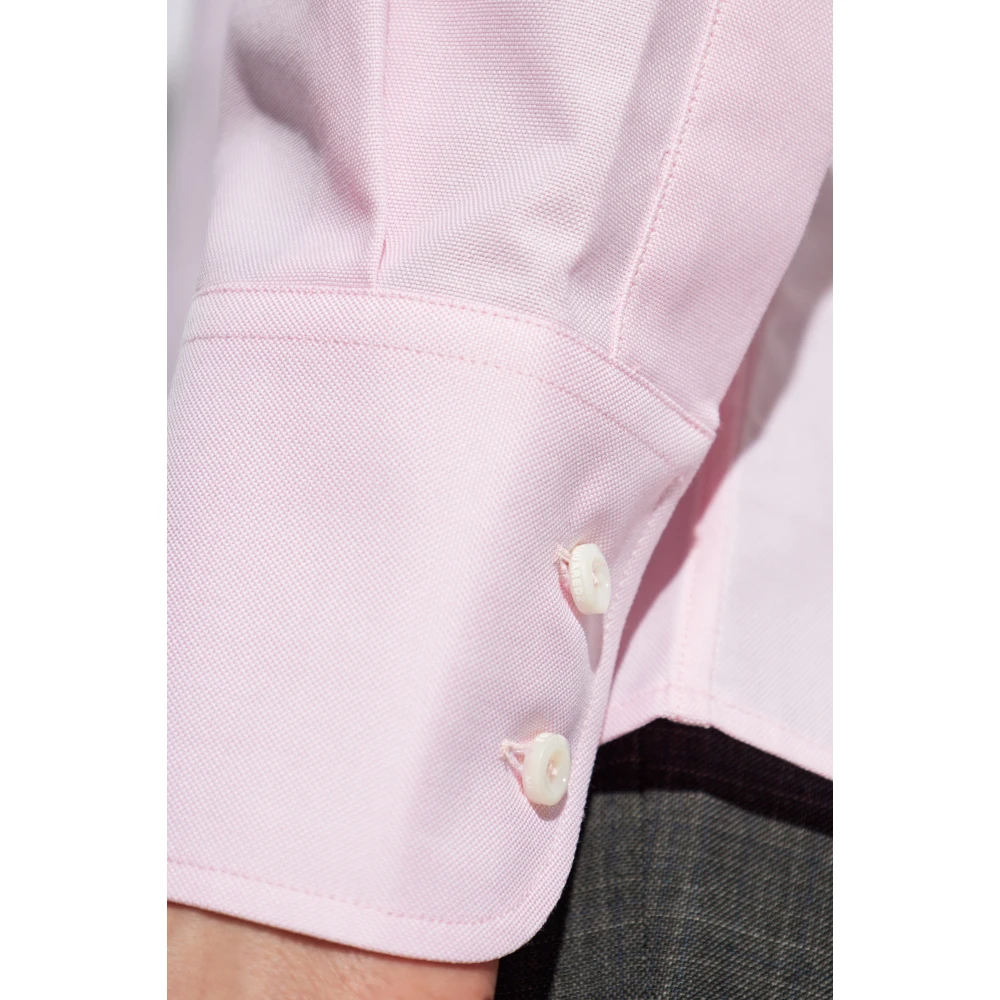 Dsquared2 Katoenen shirt Pink Heren