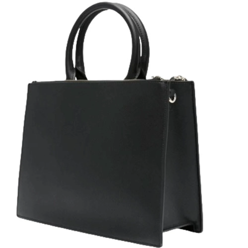 Just Cavalli Zwarte Dameshandtas Rechthoekige Vorm Black Dames