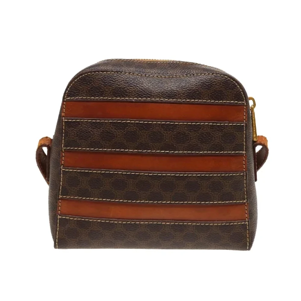 Celine Vintage Pre-owned Fabric celine-bags Brown Dames