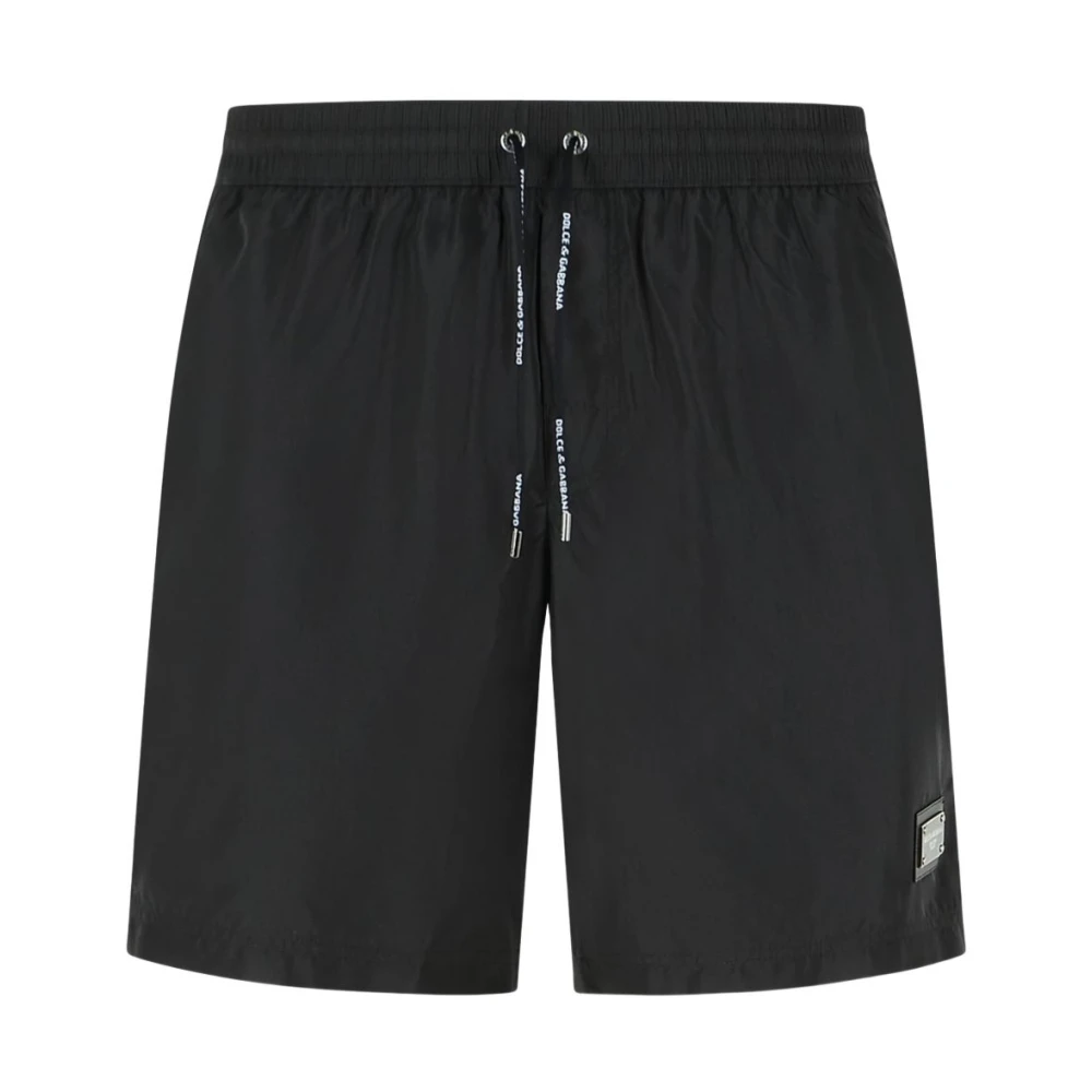 Dolce & Gabbana Uomo Nero Costumi Da Bagno, Xl, New,