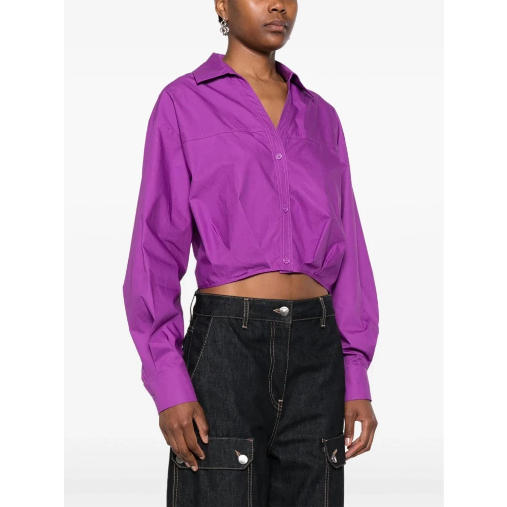 Twinset Sparkling Grape Actitude Shirt Purple Dames