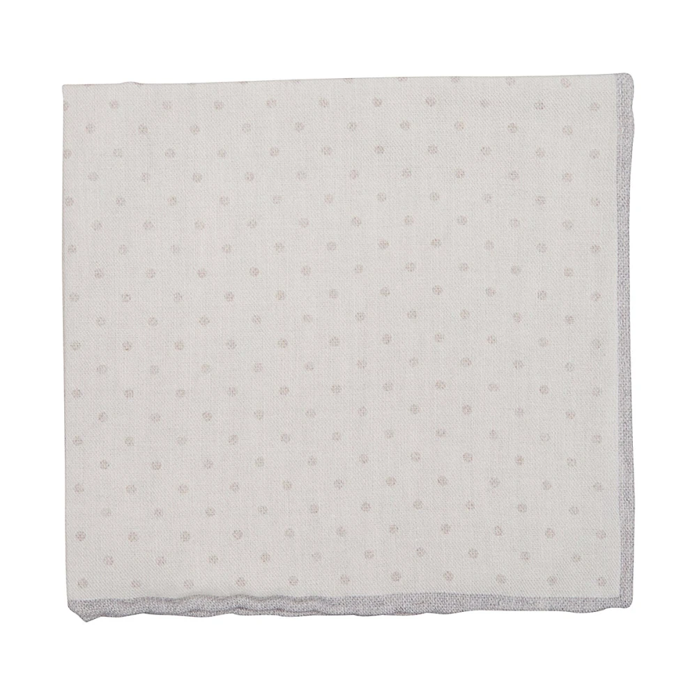 Eleventy Herren Weiß Pochette Cm 33X33