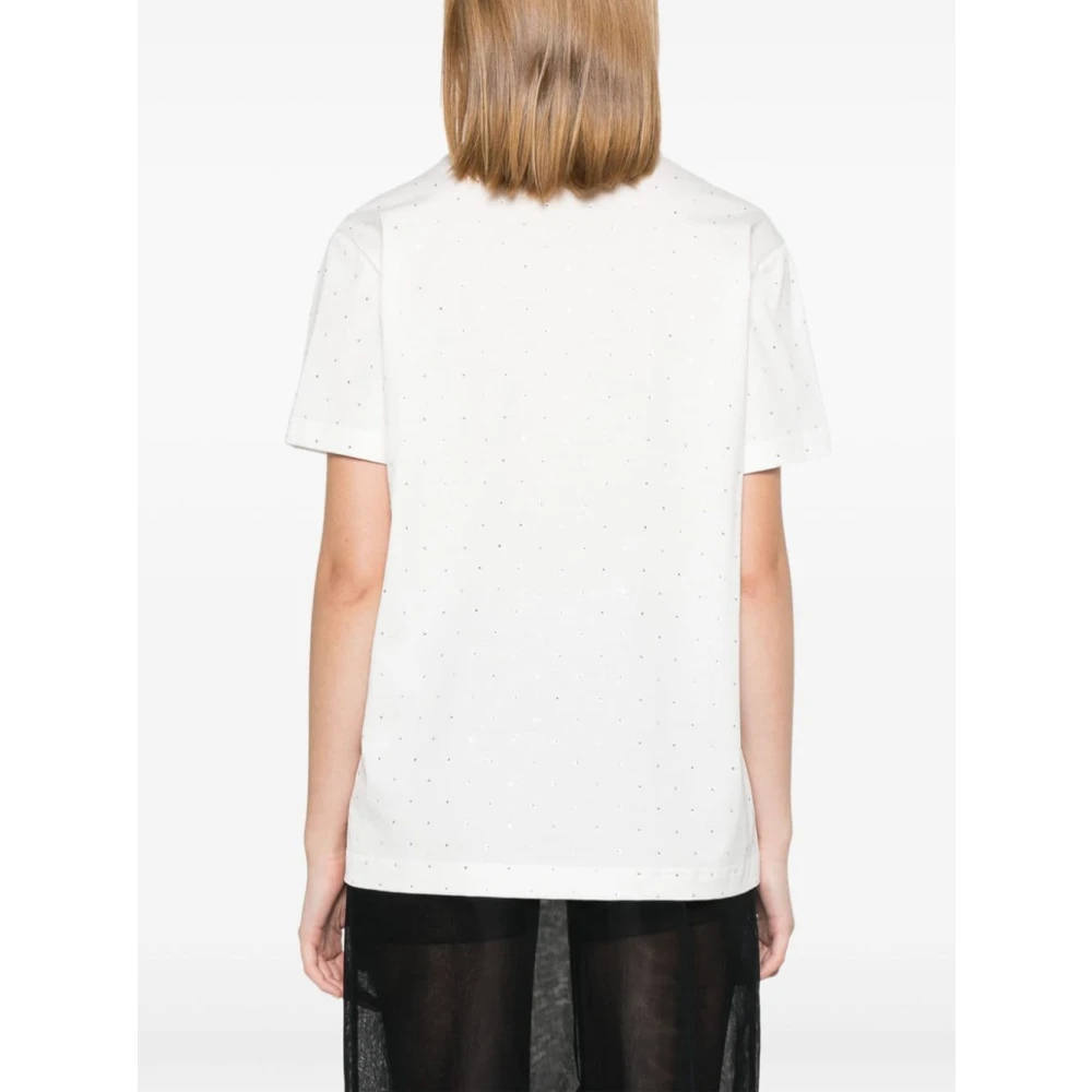 Fabiana Filippi Witte T-shirt Collectie voor Mannen White Dames