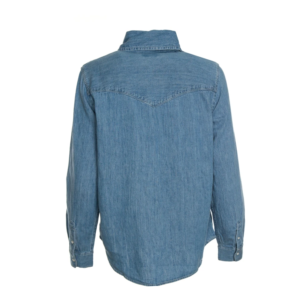 Levi's Iconische Western Blouse Blue Dames