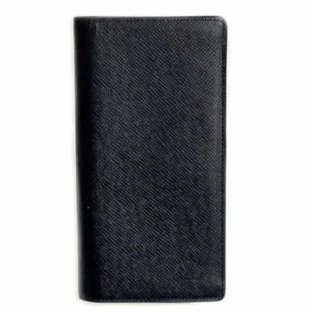 Louis Vuitton Vintage Pre-owned Leather wallets Blue Heren