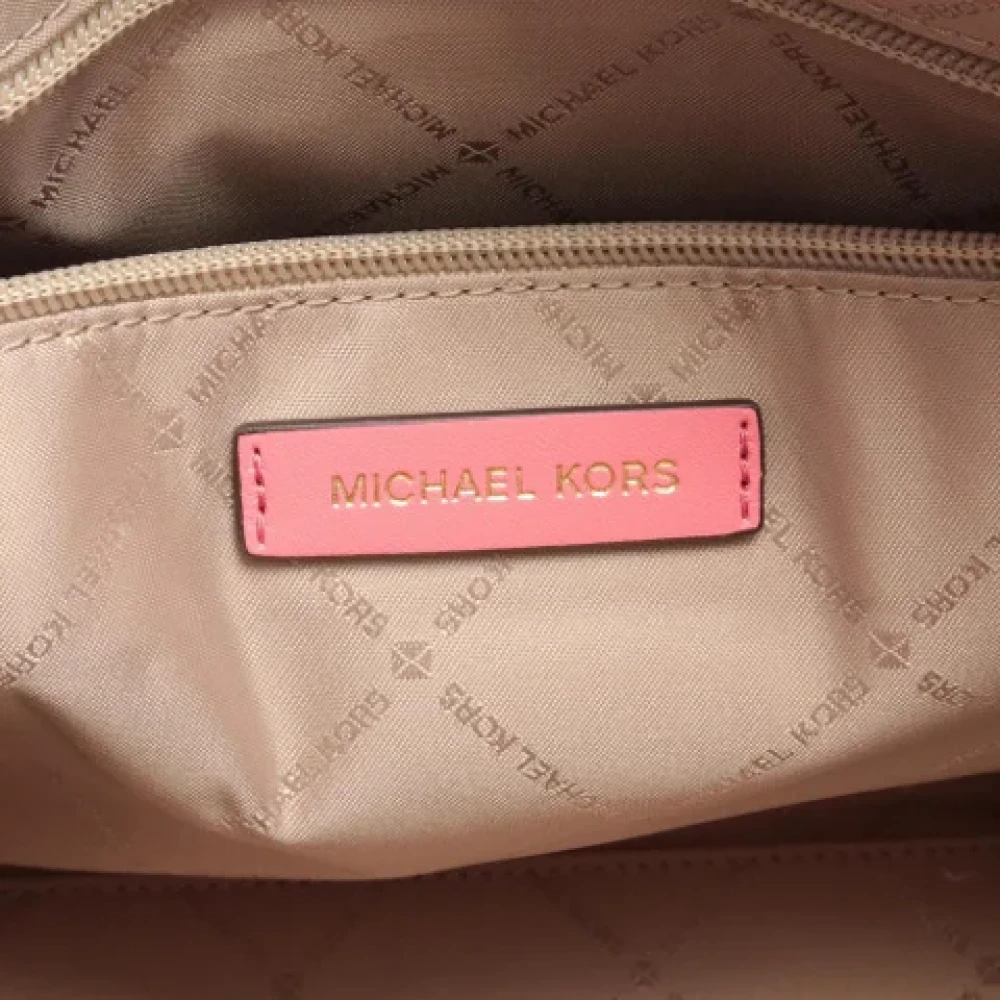 Michael Kors Pre-owned Canvas handbags Pink Dames