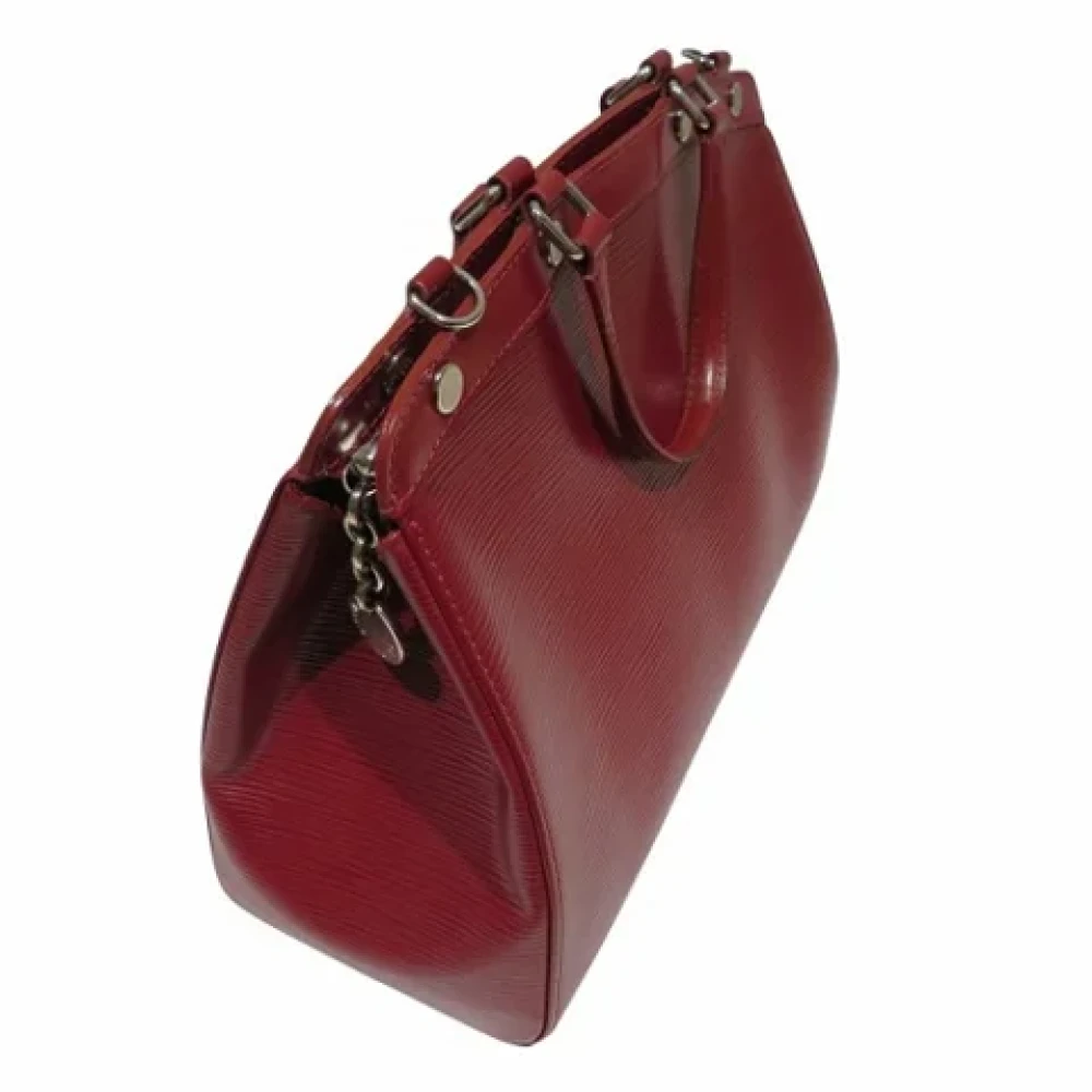 Louis Vuitton Vintage Pre-owned Leather handbags Red Dames