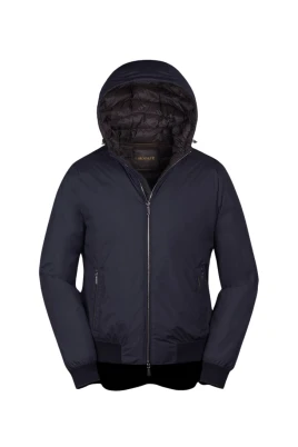 ONIRO-STP Hooded Bomber Jacket