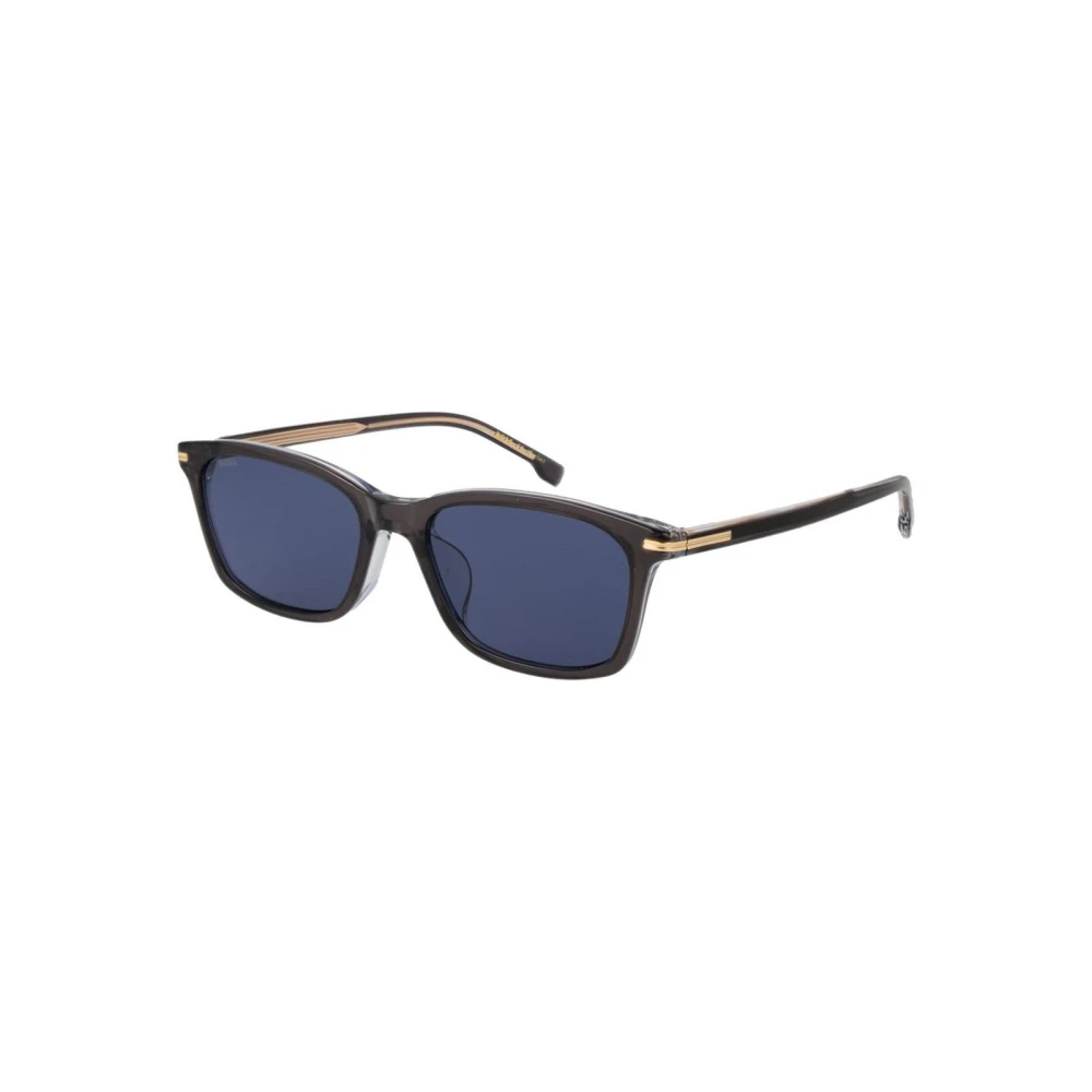 Hugo Men's Gray Acetate Sunglasses