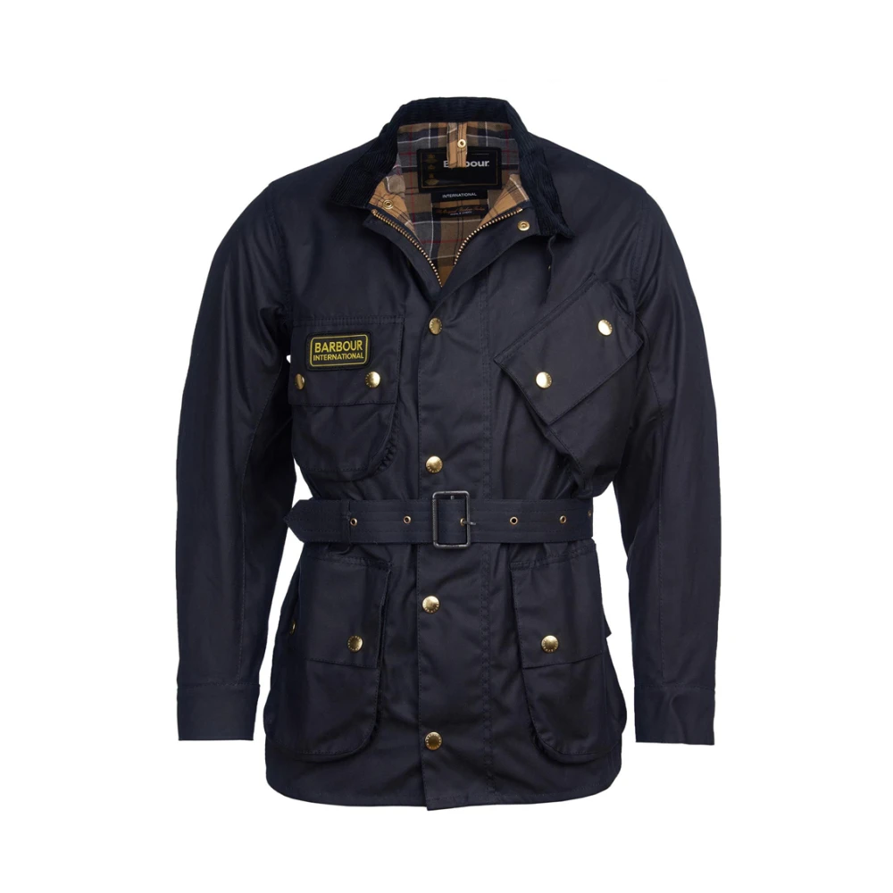 Barbour International Original Jacket Blue, Herr