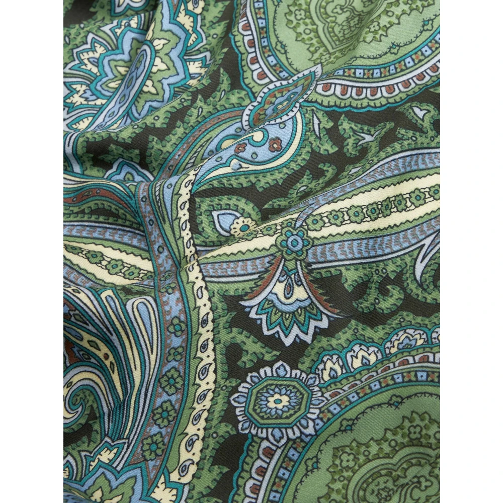 ETRO Casual Paisley Print Lange Mouwen Shirt Multicolor Heren
