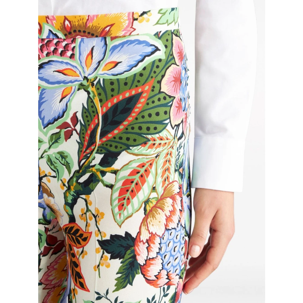 ETRO Straight Trousers Multicolor Dames
