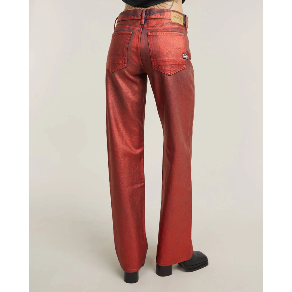 G-Star Losse Judee Jeans voor vrouwen Red Dames