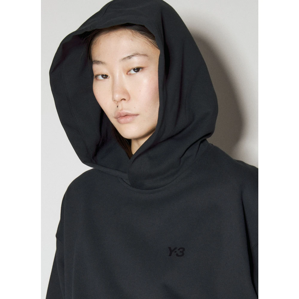 Y-3 Sweatshirts Hoodies Black Dames