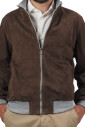 bomber-en-cuir-suede-marron