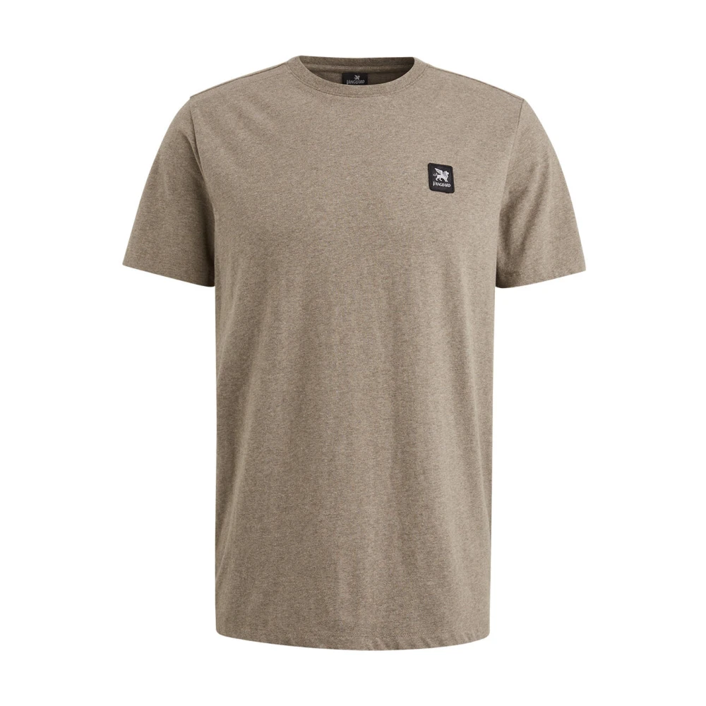 Vanguard Korte Mouw Crewneck Katoenen T-shirt Brown Heren