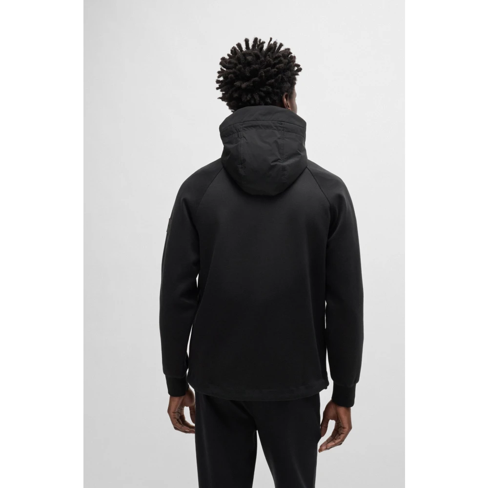 Hugo Boss Stijlvolle Jas Black Heren