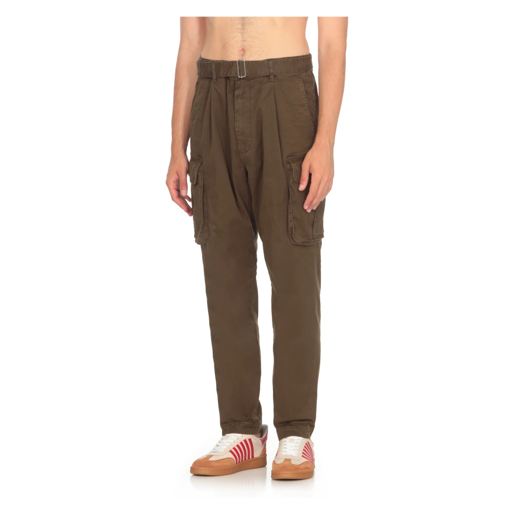 Dsquared2 Groene Cargo Broek Green Heren