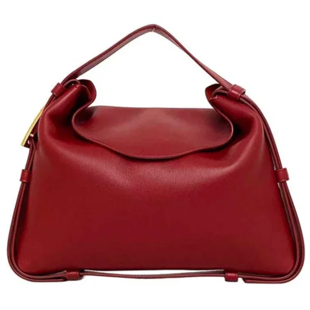 Bottega Veneta Vintage Pre-owned Leather handbags Red Dames