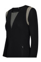robe-noire-col-v-decoupee
